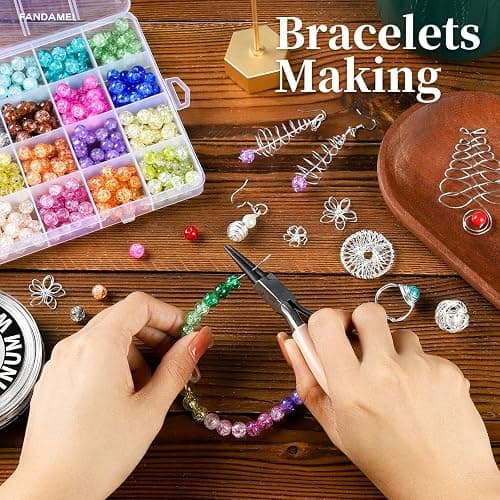 FANDAMEI Craft Wire 20 Gauge 98 Feet, Silver Wire for Jewelry Making, Aluminum Wire for Crafts, Sculpting, Beading. Metal Bendable for DIY, Christmas Floral Craft, Decoration, Jewelry Making thumbnail 4