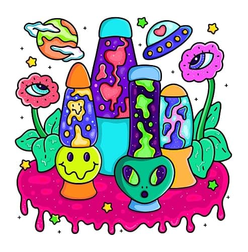Stoner Life: High and Wild Coloring Book for Adults thumbnail 4