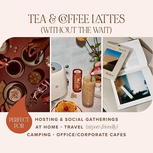 Teaspressa Luxe Mixer Cube - Madagascar Vanilla Bean Flavor Infused Sugar Cubes - Kosher - Gluten-Free - Barista quality coffee experience for home or hosting - No Mess - Makes 30 drinks - For at Home or On The Go - Great Gift Idea thumbnail 7