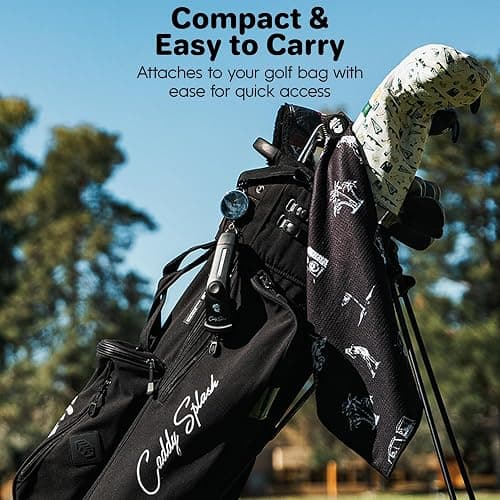 Caddy Splash Golf Club Brush Pro with Water – Heavy Duty Retractable Clip – Push Button for Easy Cleaning – Nylon Bristles – Holds 4 Oz – Golf Accessories for Men – Best Golf Gift – USA Company thumbnail 5