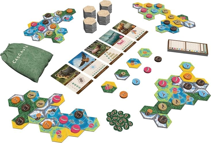 Lucky Duck Games - Cascadia, Version Française, Jeu De Plateau, Jeu de Société, A partir de 10 Ans, 1 à 4 Joueurs,30-45 Minutes thumbnail 7