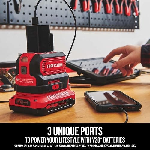 CRAFTSMAN V20 Charger, Power Inverter thumbnail 4