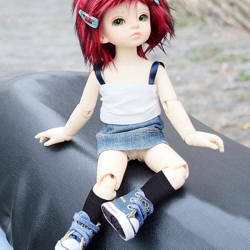 Sotiff 6 Pairs Mini Doll Socks Doll Clothes Accessories for Female Plaything Figure Accessories thumbnail 6