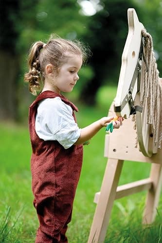 small Foot Spielzeug Pferdepflege-Set Hobby Horse mit Tasche, kindgerechte Utensilien aus Holz, Zubehör für das Pferdespiel, 12419 thumbnail 15