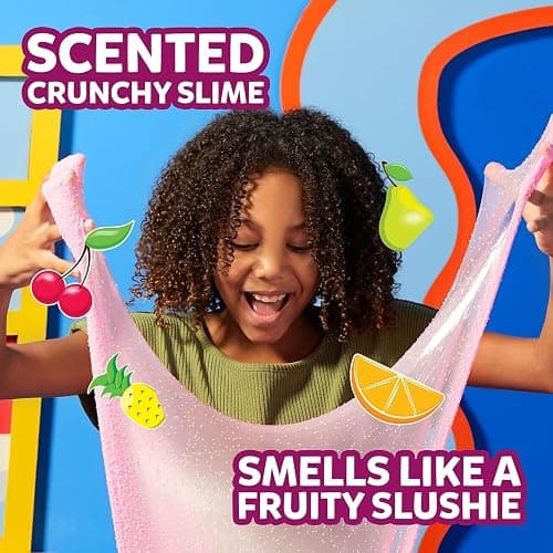 Elmer's Gue Premade Slime Variety Pack, Clear, Scented, Glitter, 4 Count - Perfect for Kids Activity, Summer, Arts & Crafts, School Classroom, Birthday Party Gift thumbnail 4