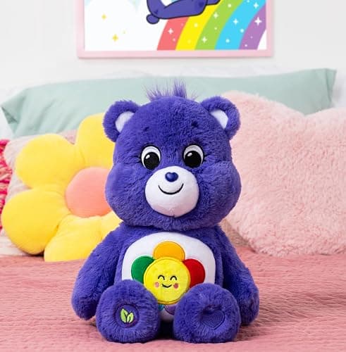 Care Bears 14" Plush - Harmony Bear - Soft Huggable Material! thumbnail 6