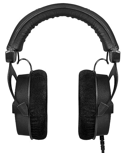 beyerdynamic DT 990 Pro Over-Ear Studio Monitor Headphones - Open-Back Stereo Construction, Wired (80 Ohm, Black (Limited Edition)) thumbnail 3