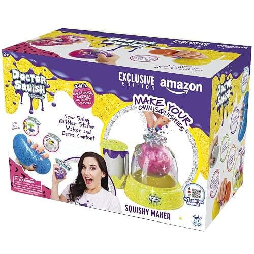Doctor Squish Squishy Maker Station Amazon-Exclusive Edition | DIY Make Your Squishies Kit | All Inclusive with Sparkles, Slime Powder, and Amazon Exclusive Bonuses | Ages 8 & Up - Image 1