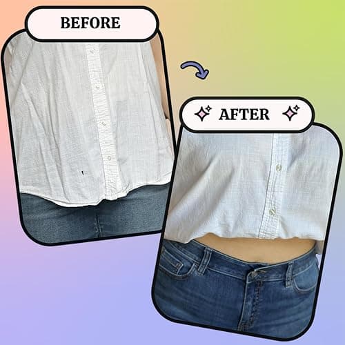 Croptuck Original Adjustable Crop Tuck Waist Band Tool for Tucking Shirt and Sweater Top Size thumbnail 7