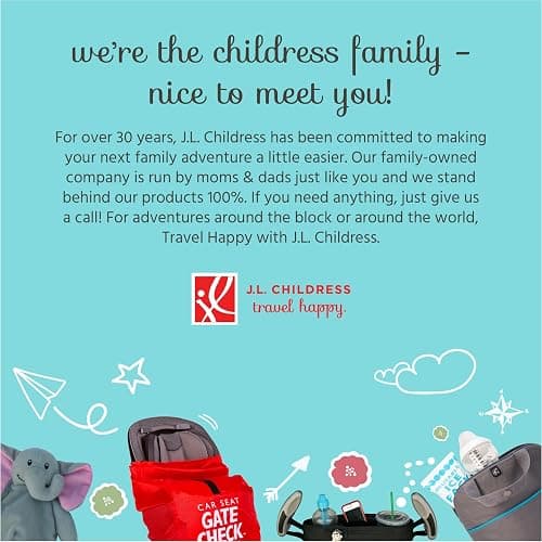 J.L. Childress 3-IN-1 Kids Travel Tray & Tablet Holder - Car Seat Lap Tray Desk for Toddlers, Road Trip Essentials, Car Seat Activity Table, Travel Accessories - Grey/Teal thumbnail 7
