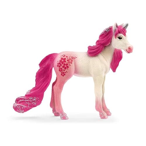 Schleich bayala, Collectible Unicorn Toy Figure for Girls and Boys, Whalda Unicorn Figurine (Spring Series), Ages 5+ - Image 1