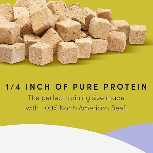 Crumps' Naturals Freeze Dried Beef Liver Mini Trainers, 4.4oz, Dog Treats thumbnail 3