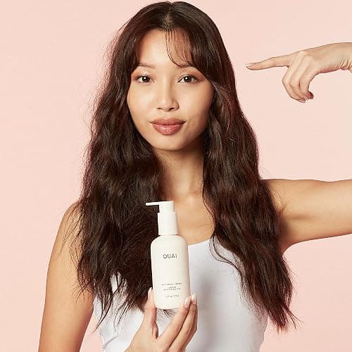 OUAI Anti Frizz Cream Travel Size - Moisturizing Hair Cream with Frizz Control & Heat Protection - Provides Hydration with Jackfruit & Beetroot Extract - Paraben, Phthalate & Sulfate Free thumbnail 8