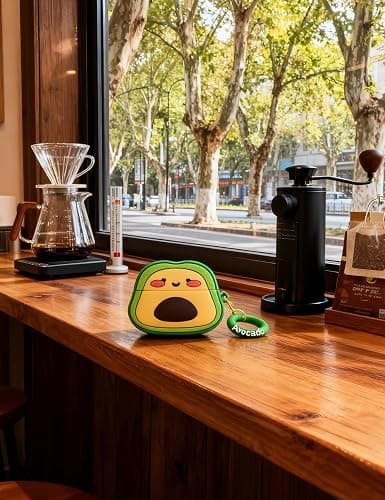Ention Adorable Case for AirPods Pro3 2025 Version Kawaii Cover Cartoon Shockproof Anime Cute Anti-Fall Cases Avocado thumbnail 9