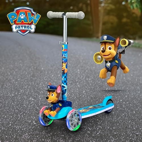 Kick Scooter for Kids, 3 Wheel Self Balancing, Light Up LED Wheels thumbnail 9