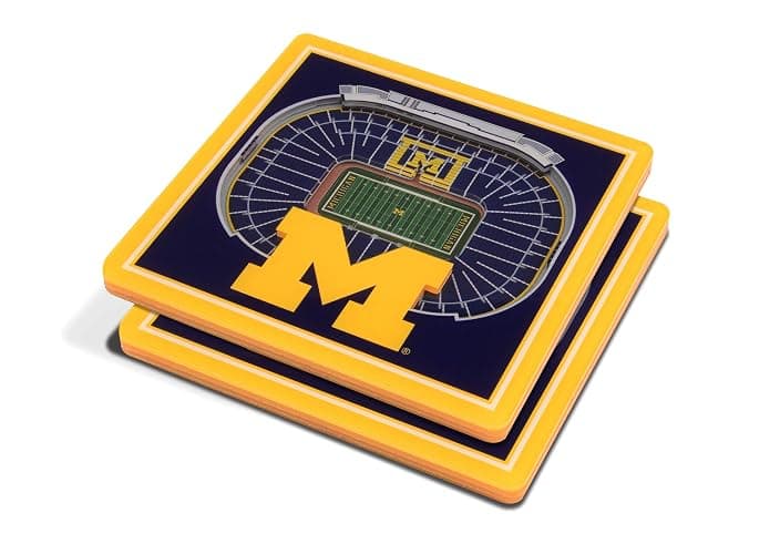 YouTheFan NCAA 3D StadiumView Coasters - Image 1