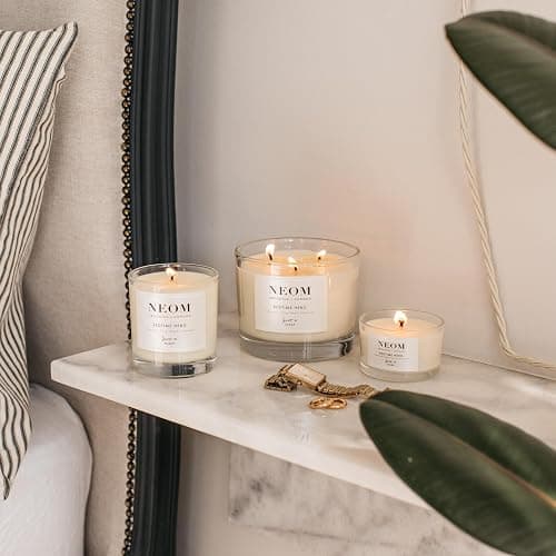 'NEOM- Perfect Night's Sleep Scented Candle, Travel Size | Lavender & Jasmine | Essential Oil Aromatherapy Candle | Scent to Sleep thumbnail 5