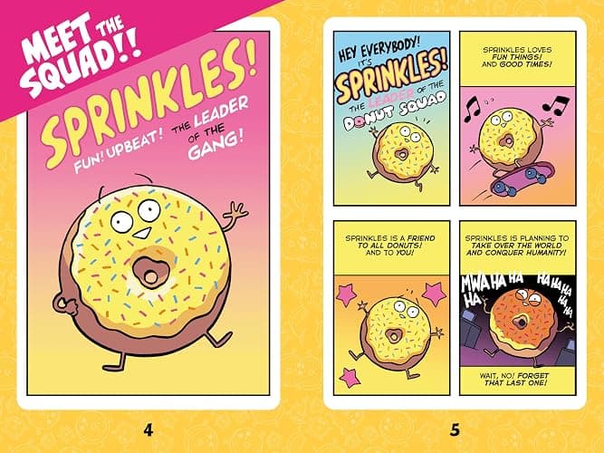 Donut Squad: Take Over the World! (a Phoenix Comic Book) - shortlisted for the Waterstones Book of the Year 2025 thumbnail 2