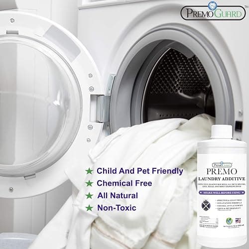 Bed Bug & Mite Laundry Detergent Additive By Premo Guard – 32 oz – Child & Pet Friendly – Stain & Odor Free – Best Natural Non-Toxin Treatment thumbnail 5