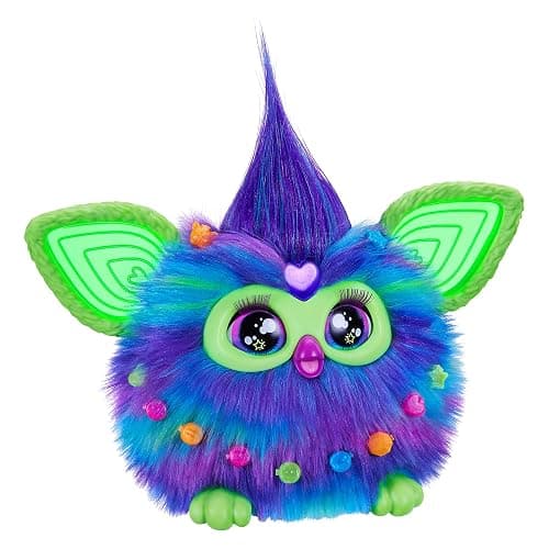 Furby Galaxy Edition, Glow in The Dark, 15 Fashion Accessories, Interactive Plush Toys for 6 Year Old Girls & Boys & Up, Voice Activated Animatronic (Amazon Exclusive) thumbnail 13