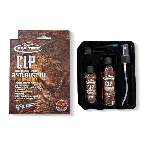 Realtree CLP Gun Oil Combo Pack for Clean, Lubricant & Rust Protection | 2 oz Pump Sprayer & 1 oz Needle Oiler | Lab-Tested Formula - Image 1