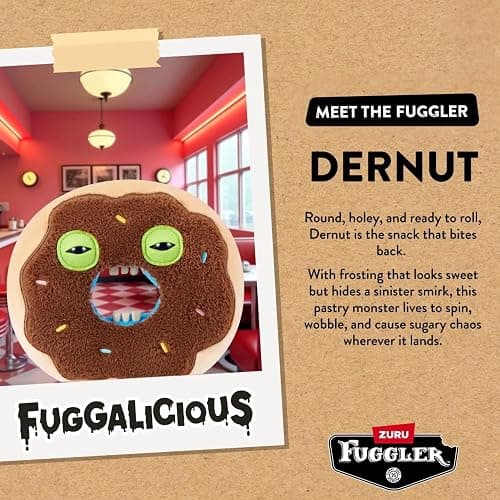 Fuggler ZURU Fuggalicious Mystery Blind Bag, Food Theme Collectible Plush Toy, Includes 1 Blind Bag, 7 in Total to Collect thumbnail 6