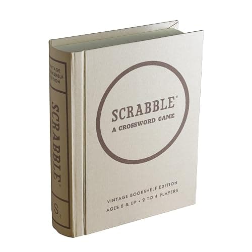 WS Game Company Scrabble Vintage Bookshelf Edition - Image 1
