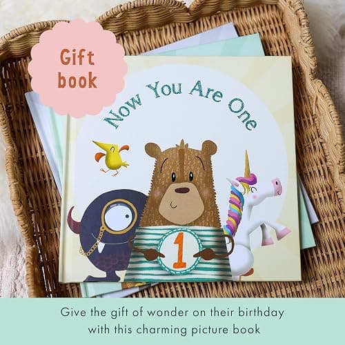 Now You Are One: Make Their First Birthday Unforgettable with the Ultimate Interactive Keepsake Gift Book Celebrating Becoming or Being 1 thumbnail 3