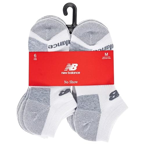 New Balance Unisex Adult Performance Recycled No Show Socks (6-Pack) thumbnail 4