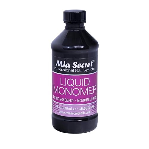 Mia Secret 8 oz / 240ml LIQUID MONOMER PROFESSIONAL ACRYLIC NAIL SYSTEM - Image 1