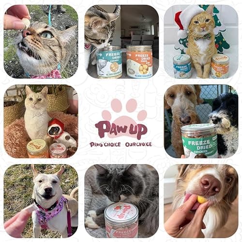 PAWUP Freeze Dried Dog Treats, Goat Milk Yogurt Flavor with Strawberry, Gentle Goat Milk Snacks for Sensitive Stomachs Puppies, 2.8 oz thumbnail 7