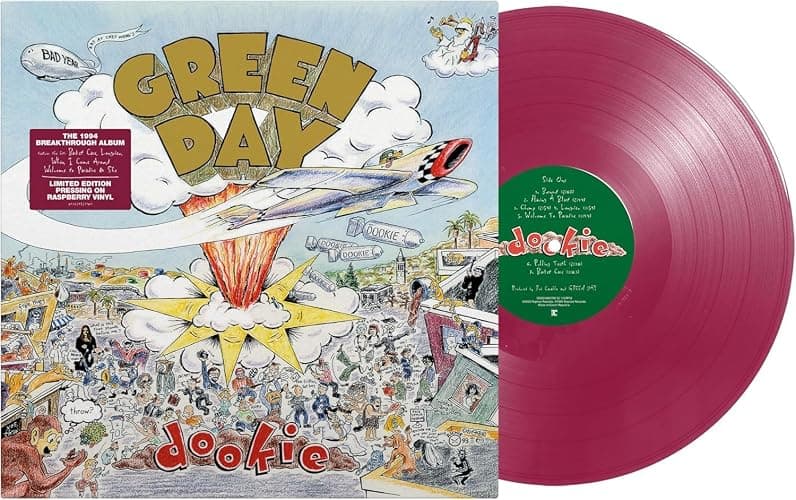 Dookie (Limited Edition Rasberry Vinyl) [2025 Reissue] - Image 1