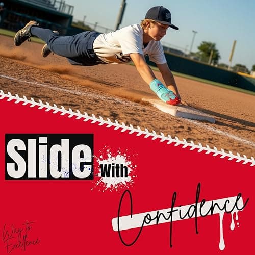 WAYCEL Sliding Mitts - Baseball Sliding Mitt for Youth - Ice Cream Sliding Mitt Baseball - Softball thumbnail 6
