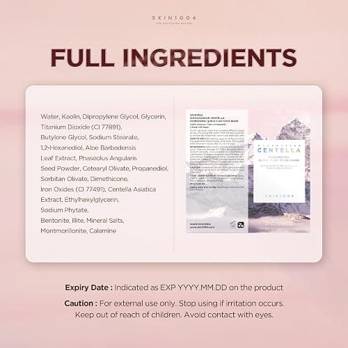 SKIN1004 Poremizing Quick Clay Stick Mask, Facial Clay Mask for Pores, Centella Clay Stick for Pore Minimizing, Pink Pore Mud Mask for Sebum Control, Korean Skin Care, 0.95 oz / 27g thumbnail 9