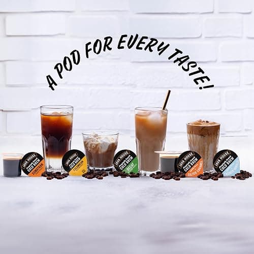 JAVA HOUSE French Vanilla Latte Cold Brew Coffee Pods, (12 Count) Peel and Pour Pods Hot or Iced thumbnail 10