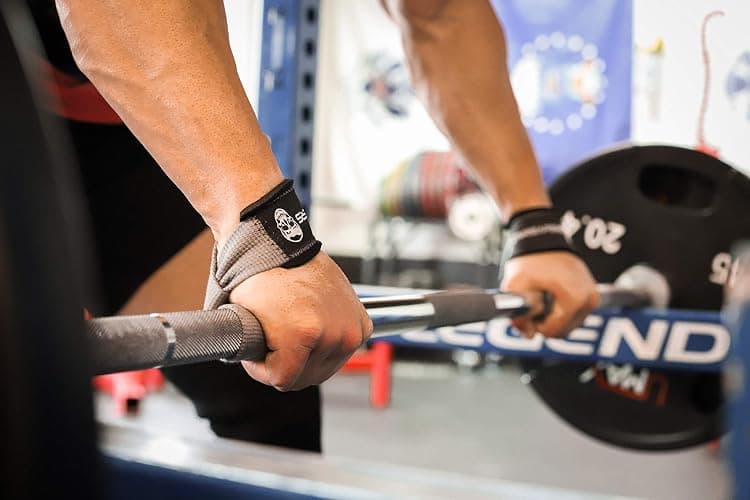 Gymreapers Lifting Wrist Straps for Weightlifting, Bodybuilding, Powerlifting, Strength Training, & Deadlifts - Padded Neoprene with 18 inch Cotton thumbnail 6