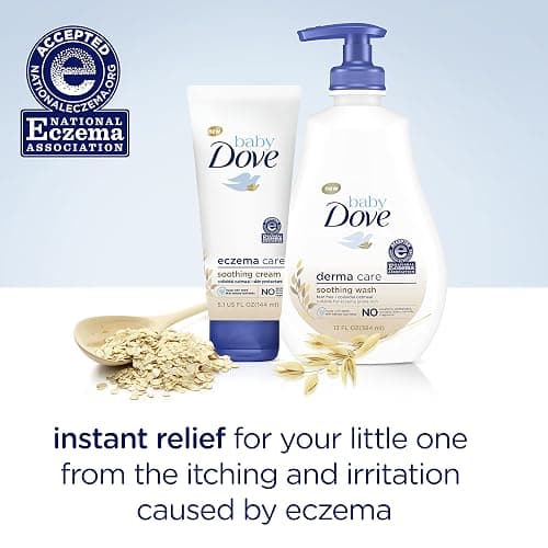 Baby Dove Derma Care Soothing Wash Skin Care with Colloidal Oatmeal Suitable for eczema prone skin 13 oz,(Pack of 2) thumbnail 5