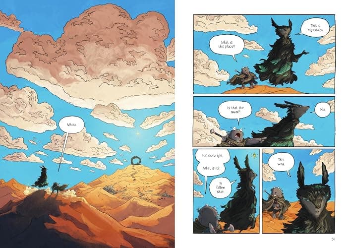 Lightfall: A Place Between: A Graphic Novel―A Fantasy Novel for Kids (Ages 8-12) thumbnail 2
