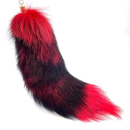 LAIDIC Halloween Costumes tail fox tail keychain furry tail backpack accessories cat tail fox costume Cosplay - Image 1