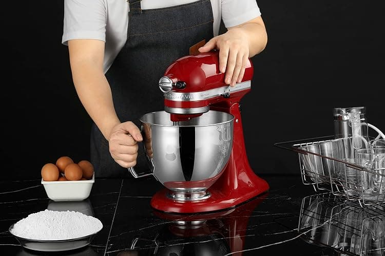 5 QT Stainless Steel Mixer Bowl Compatible With KITCHENAID TILT-HEAD STAND MIXERS 4.5-Quart (4.3 L) And 5-Quart (4.7 L) (Stainless Steel Polished) thumbnail 2