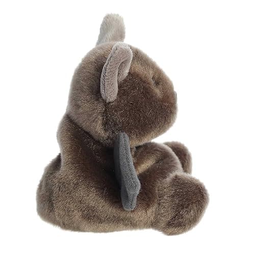 Aurora® Adorable Palm Pals™ Luna Bat™ Stuffed Animal - Fun Collectible Plush for Kids and Adult Collectors - Perfect for Decorating Rooms and Birthday Gifts - Brown 4 Inches thumbnail 4