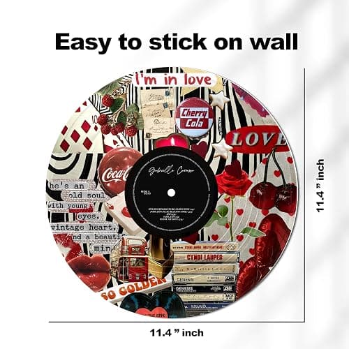 HK Studio Y2K Decorations, Posters for Room Aesthetic - Record Decor, Y2K Posters, 4 Pcs 12" thumbnail 3