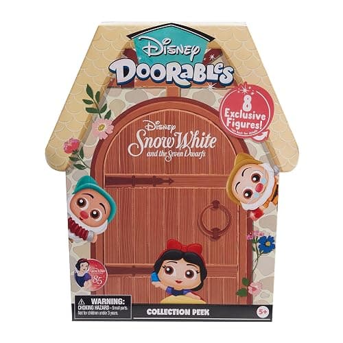 Disney Doorables Snow White Collection Peek, Easter Basket Stuffers, Holiday Stocking Stuffers, Gifts, Presents, Officially Licensed Kids Toys for Ages 5 Up, Gifts and Presents by Just Play thumbnail 7