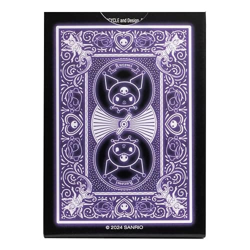 Bicycle Kuromi Sanrio Playing Cards, Black, Pink and Purple, 1 Deck thumbnail 3