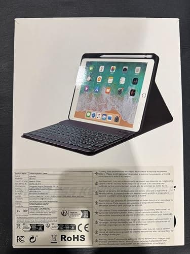 VLEAQC Keyboard Case for Samsung Galaxy Tab A9+/A9 Plus 11 Inch 2023 (SM-X210/X216/X218), Detachable Color Backlit Bluetooth Keyboard and Mouse, Slim Lightweight Stand Cover with Pen Holder (Pink) thumbnail 9