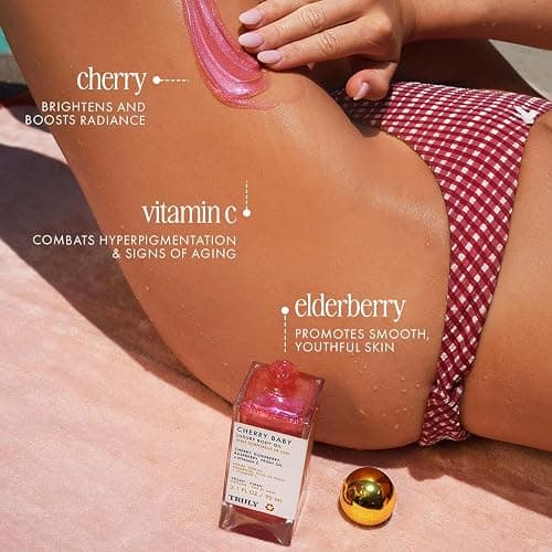 Truly Luxury Body Oil | Hydrating & Illuminating with Natural Shimmer | For Smooth, Glowing Skin and Long-Lasting Fragrance thumbnail 5