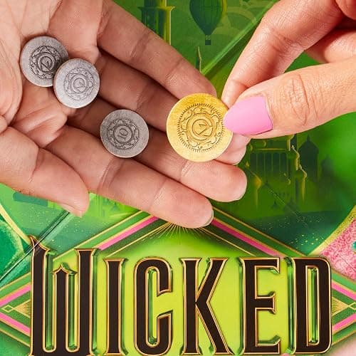 Monopoly Wicked Edition Board Game | Inspired by The Motion Picture | Ages 8+ | 2 to 6 Players | 30 Mins. | Family Games for Kids, Teens, and Adults thumbnail 8