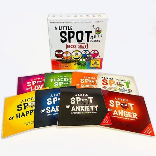 A Little SPOT of Emotion 8 Book Box Set (Books 1-8: Anger, Anxiety, Peaceful, Happiness, Sadness, Confidence, Love, & Scribble Emotion) thumbnail 2
