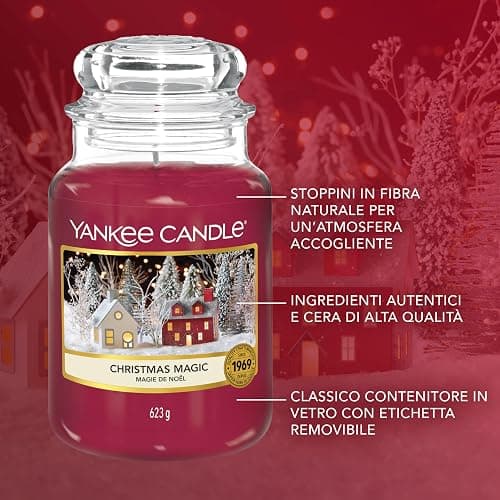 Yankee Candle Candela profumata in giara grande | Magia natalizia | Durata Fino a 150 Ore | Regali perfetti per le donne thumbnail 6