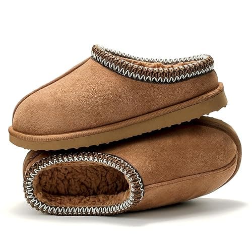 Gdazzio Women's Slippers Fuzzy Cozy Short Ankle Shoes Indoor and Outdoor Mules Furry Warm House Slippers for Woman Cute Fluffy Clogs thumbnail 2